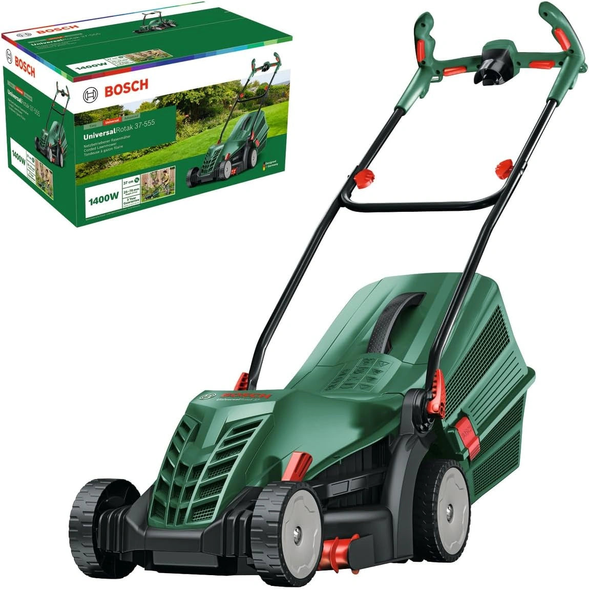Kosiarka do trawy Bosch – moc 400 W, pojemność 40 l, do codziennego zastosowania