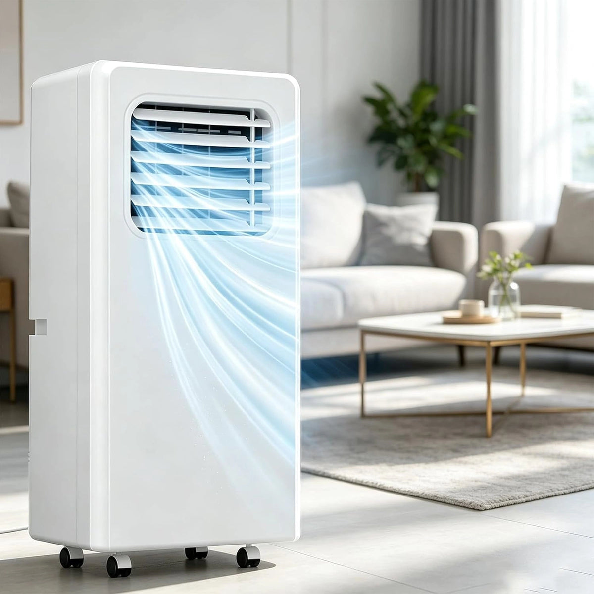 Klimatyzator – programator czasowy, sterowanie pilotem, konstrukcja 3 w 1, wydajność 12000 BTU, do pomieszczeń domowych