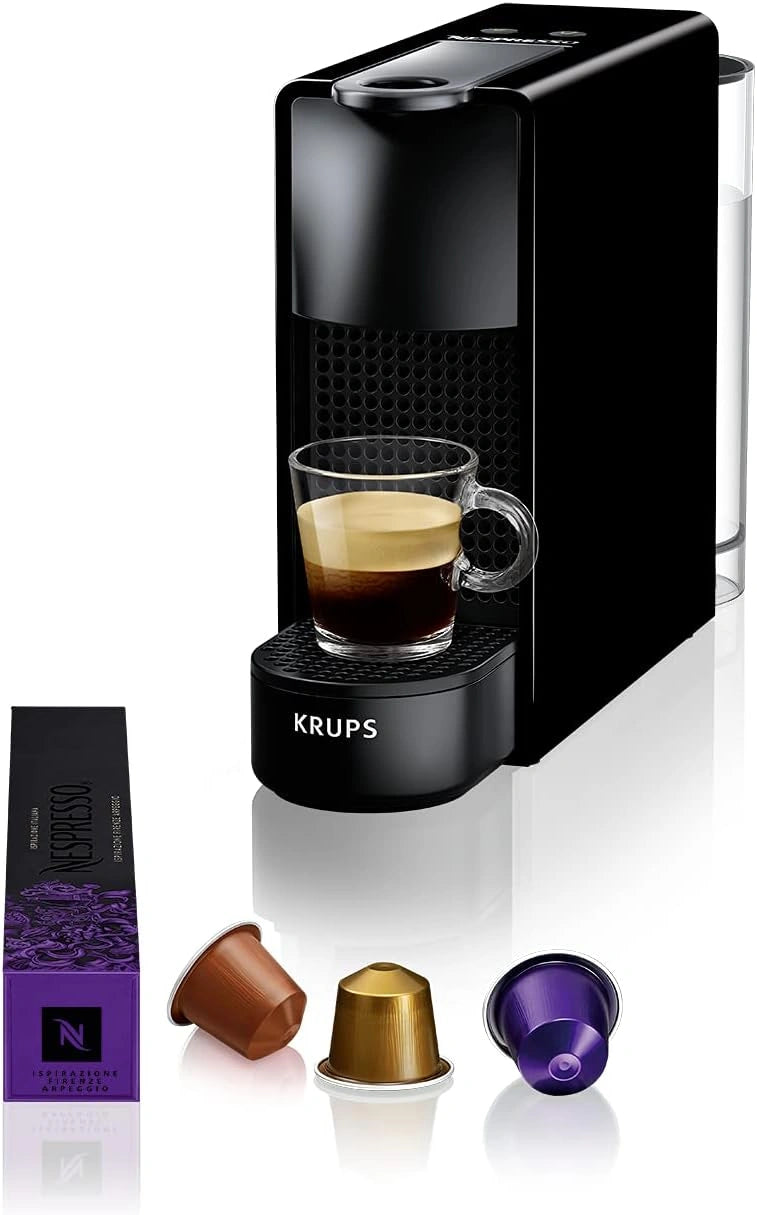 Ekspres do kawy Nespresso – kolor czarny, do domu lub biura