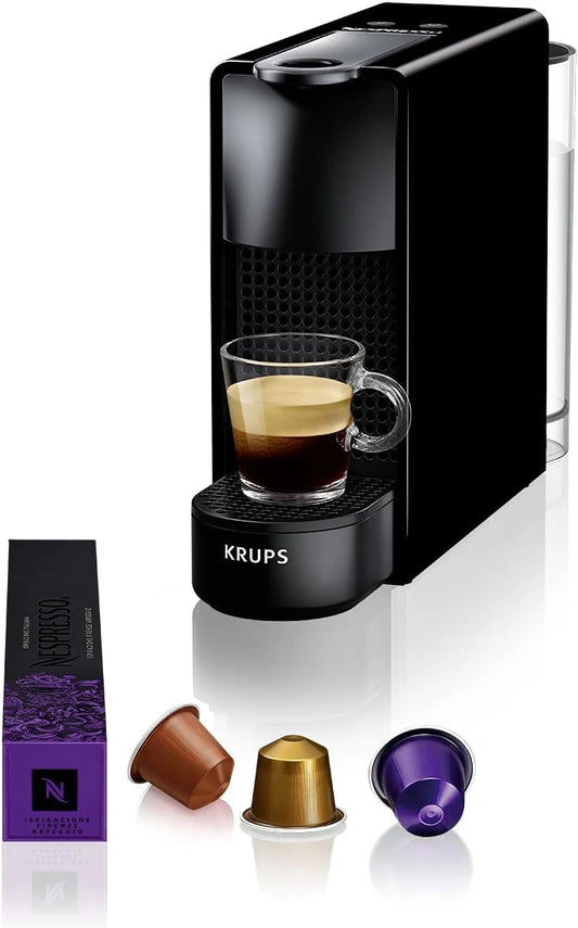 Ekspres do kawy Nespresso – kolor czarny, do domu lub biura