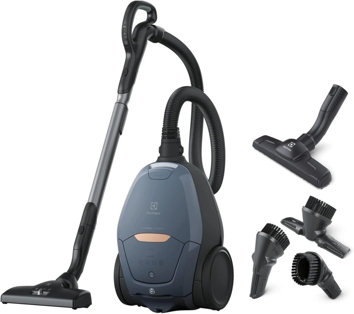 Odkurzacz Electrolux – konstrukcja 3 w 1, kolor niebieski, moc 600 W, do pielęgnacji podłóg