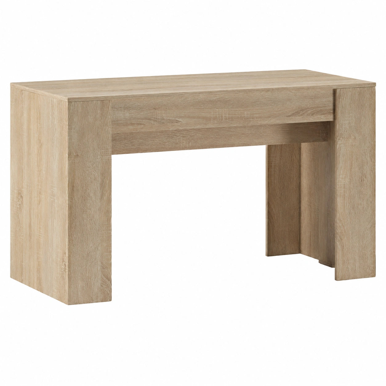 Table console extensible en chêne 237 cm avec 5 positions