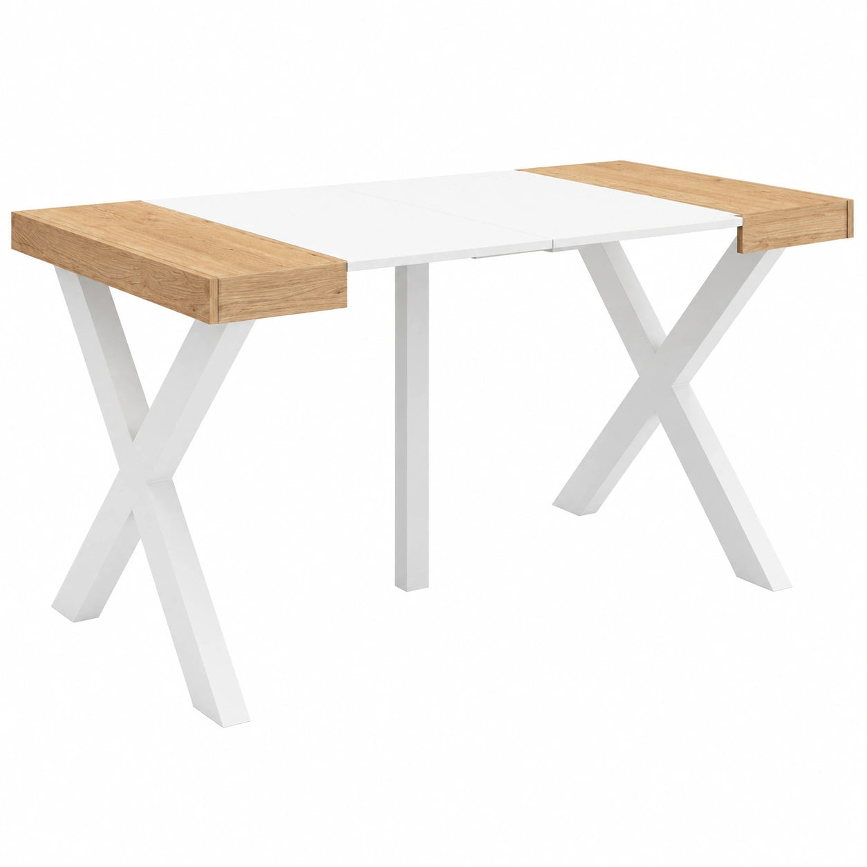 Table console extensible moderne pour 6 personnes