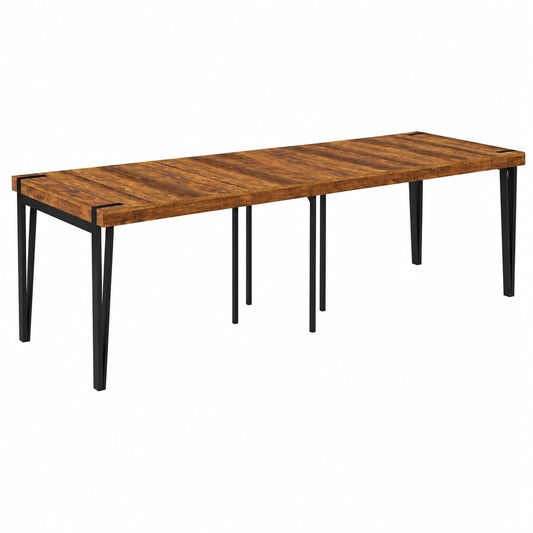 Table console extensible pour salle à manger 10 places