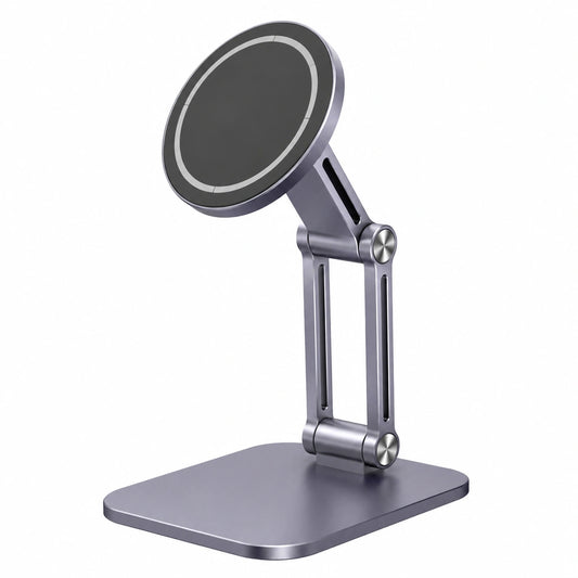 Support Téléphonique Magnétique Réglable et Pliable