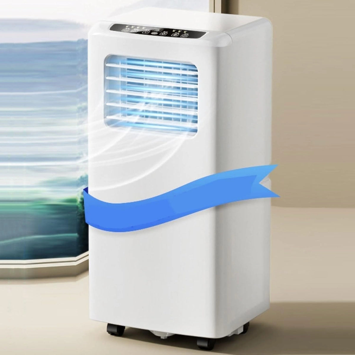 Klimatyzator – powierzchnia do 30 m², wydajność 9000 BTU, moc 2600 W, do pomieszczeń domowych