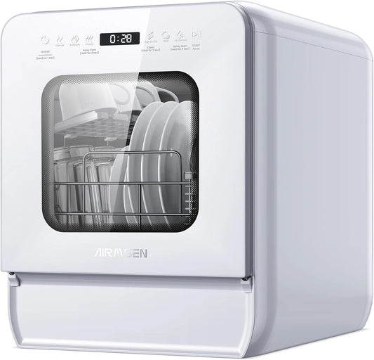 Zmywarka AIRMSEN 2025 – pojemność 5 l, wymiary 37 x 50 cm, do mycia naczyń