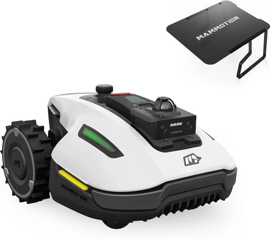 Robot koszący MAMMOTION YUKA – konstrukcja bezprzewodowa, powierzchnia do 1000 m², do pielęgnacji trawnika