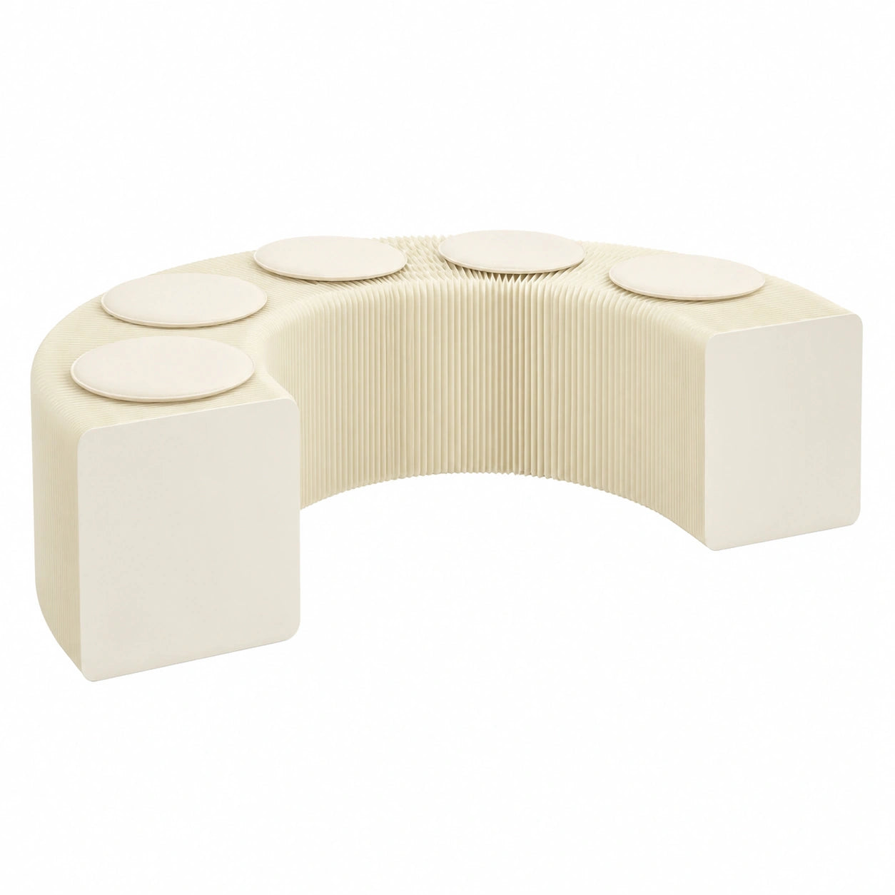 Tabouret pliable en papier durable pour usages multiples