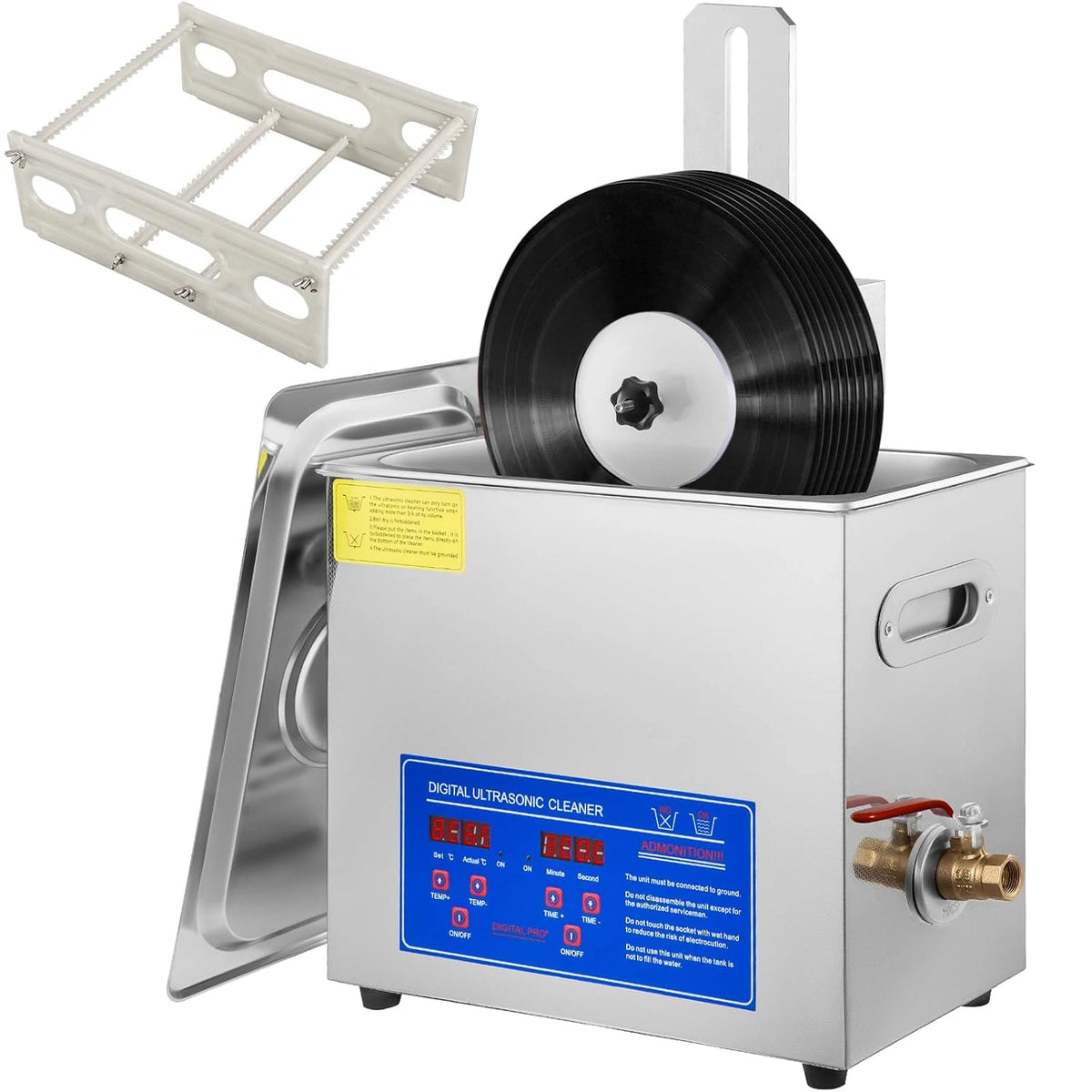 Myjka VEVOR – moc 180 W, pojemność 6 l, do codziennego zastosowania