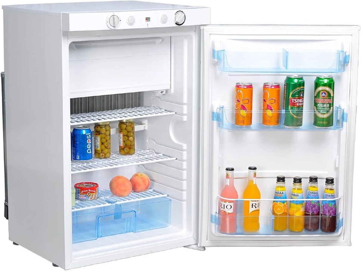 Lodówka SMETA – kolor biały, pojemność 100 l, napięcie 12 V, do kuchni