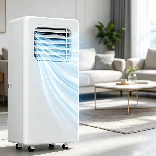 Klimatyzator – programator czasowy, sterowanie pilotem, konstrukcja 3 w 1, wydajność 12000 BTU, do pomieszczeń domowych